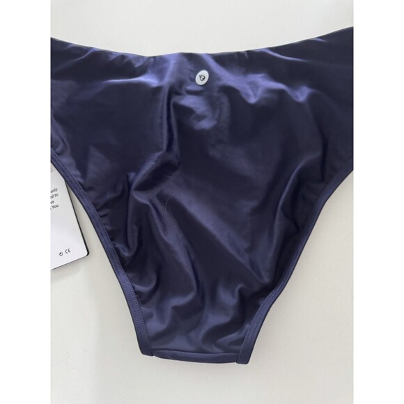 BALEAF Women's Bikini Bottom High Waisted Swim Bottom Full Coverage blue Medium - Picture 12 of 12